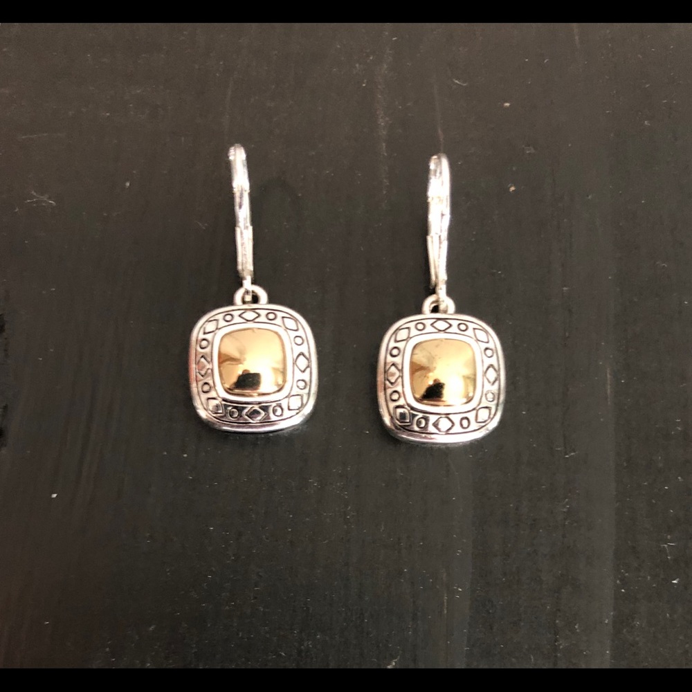 🧚‍♀️3/$20🧚‍♂️ Silver and gold tone earrings